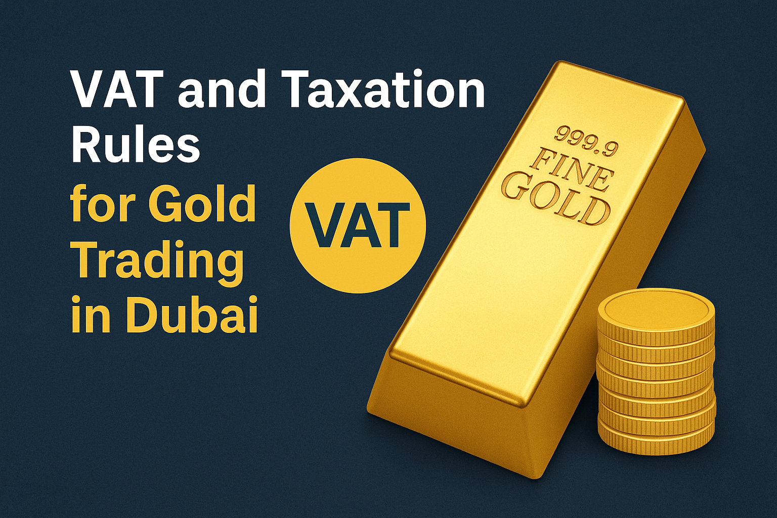 VAT and Taxation Rules for Gold Trading in Dubai
