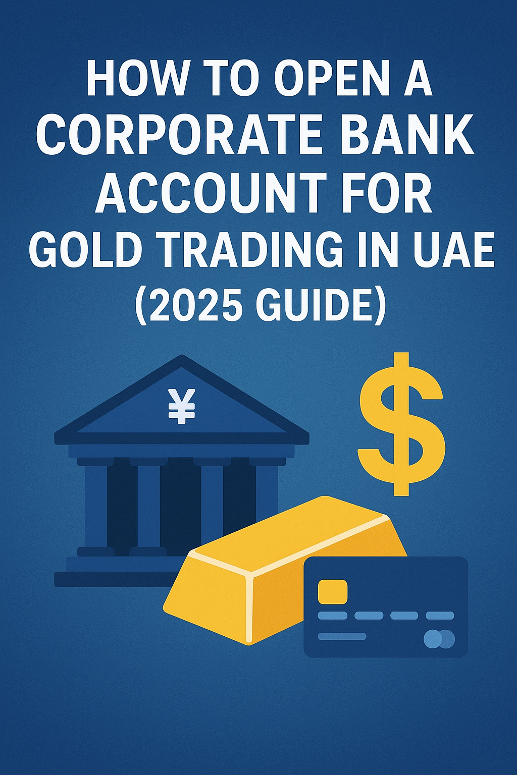 How to Open a Corporate Bank Account for Gold Trading in UAE (2025 Guide)