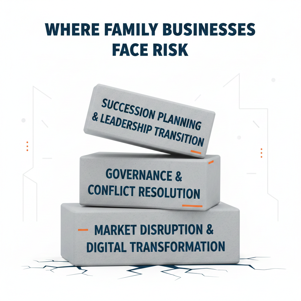 Where Family Businesses Face Risk